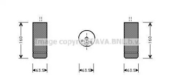 Осушитель AVA QUALITY COOLING BWD063