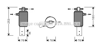 Осушитель AVA QUALITY COOLING BWD079