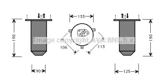 Осушитель AVA QUALITY COOLING BWD220