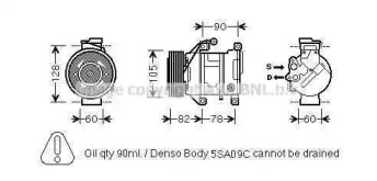 Компрессор AVA QUALITY COOLING BWK316