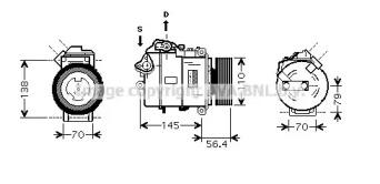 Компрессор AVA QUALITY COOLING BWK330