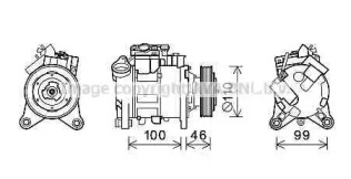 Компрессор AVA QUALITY COOLING BWK489