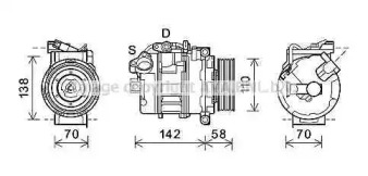  AVA QUALITY COOLING BWK496