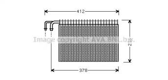 Испаритель, кондиционер AVA QUALITY COOLING BWV269