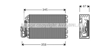 Испаритель, кондиционер AVA QUALITY COOLING BWV272