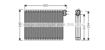 Испаритель AVA QUALITY COOLING BWV339