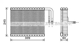 Испаритель AVA QUALITY COOLING BWV440