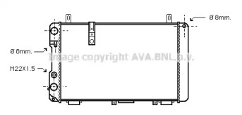 Теплообменник AVA QUALITY COOLING CN2005