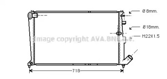 Теплообменник AVA QUALITY COOLING CN2010