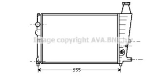 Теплообменник AVA QUALITY COOLING CN2011