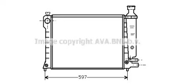 Теплообменник AVA QUALITY COOLING CN2036