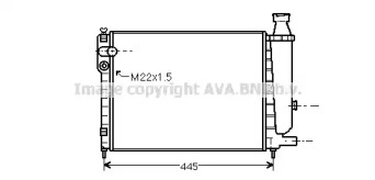 Теплообменник AVA QUALITY COOLING CN2048