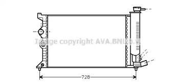 Теплообменник AVA QUALITY COOLING CN2068