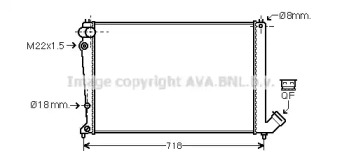 Теплообменник AVA QUALITY COOLING CN2103