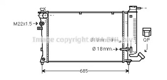 Теплообменник AVA QUALITY COOLING CN2110