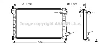 Теплообменник AVA QUALITY COOLING CN2171