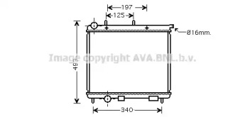 Теплообменник AVA QUALITY COOLING CN2189