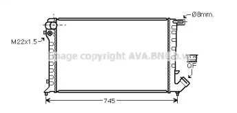 Теплообменник AVA QUALITY COOLING CN2193