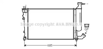 Теплообменник AVA QUALITY COOLING CN2259