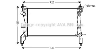 Теплообменник AVA QUALITY COOLING CN2262