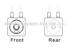 Масляный радиатор, автоматическая коробка передач AVA QUALITY COOLING CN3285