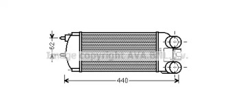 Интеркулер AVA QUALITY COOLING CN4269