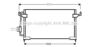 Конденсатор AVA QUALITY COOLING CN5085