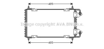 Конденсатор AVA QUALITY COOLING CN5091