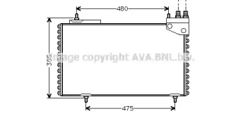 Конденсатор AVA QUALITY COOLING CN5094