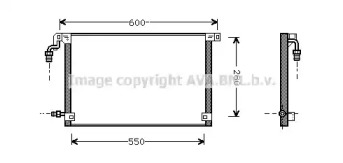 Конденсатор AVA QUALITY COOLING CN5131