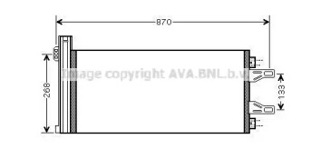 Конденсатор AVA QUALITY COOLING CN5248D