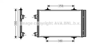 Конденсатор AVA QUALITY COOLING CN5272D