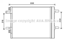 Конденсатор, кондиционер AVA QUALITY COOLING CN5308D