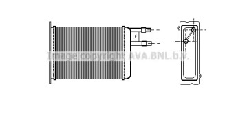 Теплообменник AVA QUALITY COOLING CN6128