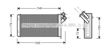 Теплообменник AVA QUALITY COOLING CN6129