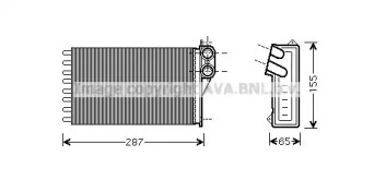 Теплообменник AVA QUALITY COOLING CN6232