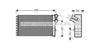 Теплообменник AVA QUALITY COOLING CN6239