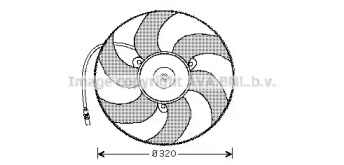 Вентилятор AVA QUALITY COOLING CN7519