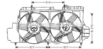 Вентилятор AVA QUALITY COOLING CN7520