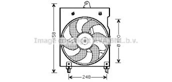 Вентилятор AVA QUALITY COOLING CN7524