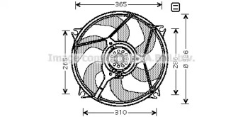 Вентилятор AVA QUALITY COOLING CN7529