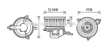 Электродвигатель AVA QUALITY COOLING CN8291