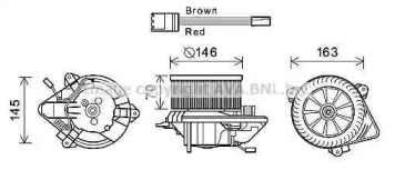 Электродвигатель AVA QUALITY COOLING CN8294