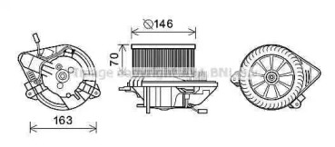 Электродвигатель AVA QUALITY COOLING CN8295