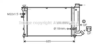 Теплообменник AVA QUALITY COOLING CNA2111