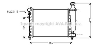 Теплообменник AVA QUALITY COOLING CNA2115