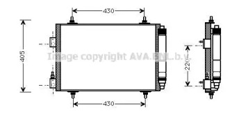 Конденсатор AVA QUALITY COOLING CNA5192D