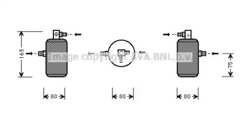 Осушитель AVA QUALITY COOLING CND163