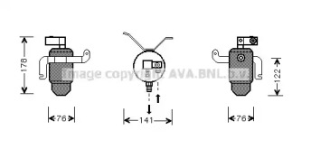 Осушитель AVA QUALITY COOLING CND183