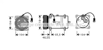 Компрессор AVA QUALITY COOLING CNK161